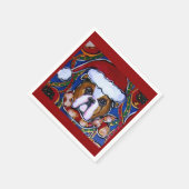Serviette En Papier Bouledogue (Coin)