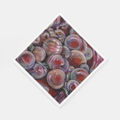 Serviette En Papier Boules de Noël rouges (Coin)