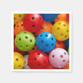 Serviette En Papier Boulettes colorées (Devant)