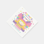 Serviette En Papier Bounce House Anniversaire (Coin)