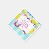Serviette En Papier Bounce House Bouncy Castle Anniversaire (Coin)