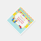 Serviette En Papier Bounce House Bouncy Castle Anniversaire (Coin)