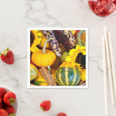 Serviette En Papier Bounty d'automne (En situation)