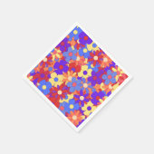 Serviette En Papier Bouquet bouillonnant serviettes (Coin)