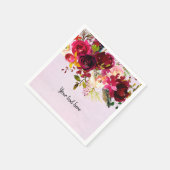 Serviette En Papier Bouquet de fleurs pour toutes les occasions (Coin)