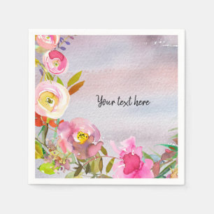 Serviette En Papier Bouquet de fleurs pour toutes les occasions