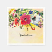 Serviette En Papier Bouquet de fleurs pour toutes les occasions (Devant)