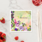 Serviette En Papier Bouquet de fleurs pour toutes les occasions (En situation)