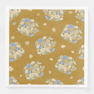 Serviette En Papier Bouquet de fleurs sauvages