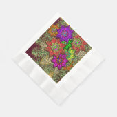 Serviette En Papier Bouquet de Noël (Coin)