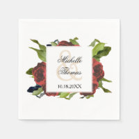 Bouquet Rose rouge Mariage floral