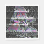 Serviette En Papier Bouquet Techno (Devant)