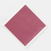 Serviette En Papier Bourgogne clair (couleur solide) (Coin)