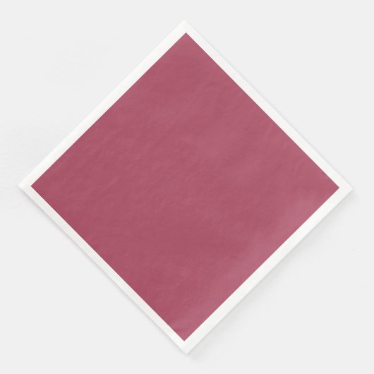 Serviette En Papier Bourgogne clair (couleur solide) (Coin)