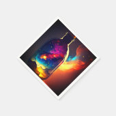 Serviette En Papier Bouteille d'Artsy (Coin)