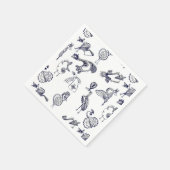 Serviette En Papier Bouteille de café aux oiseaux de fée (Coin)