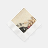 Serviette En Papier Bouteille de vin (Coin)