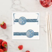 Serviette En Papier Bouton Papier (En situation)