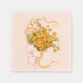 Serviette En Papier Boutons (Devant)