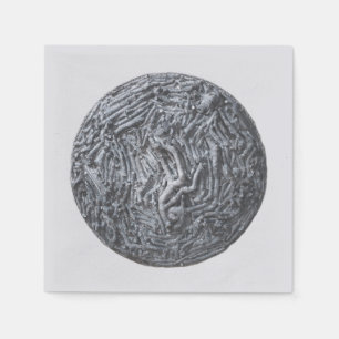 Serviette En Papier Bouts : Lune