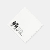 Serviette En Papier Bow Champagne (Coin)