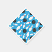 Serviette En Papier Bowling  (Coin)