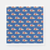 Serviette En Papier Bowling Ball Stritles Motif (Devant)
