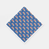 Serviette En Papier Bowling Ball Stritles Motif (Coin)