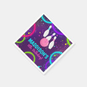 Serviette En Papier Bowling Papier serviettes brillant Bowling (Coin)