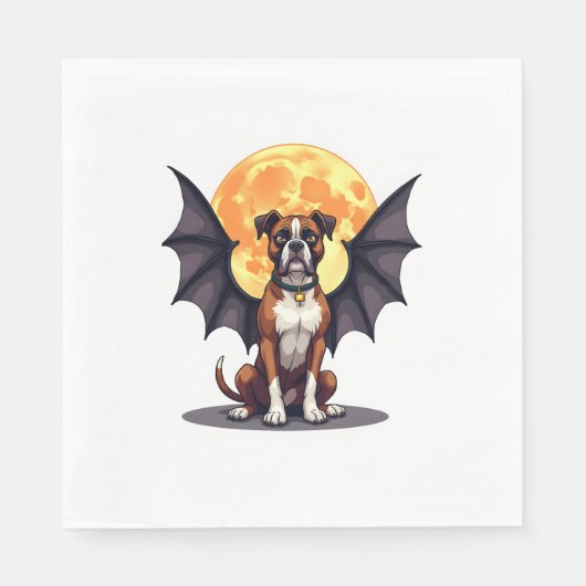 Serviette En Papier Boxe Bat Wings (Devant)