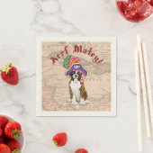Serviette En Papier Boxer Pirate (En situation)