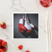 Serviette En Papier Boxing gloves (En situation)