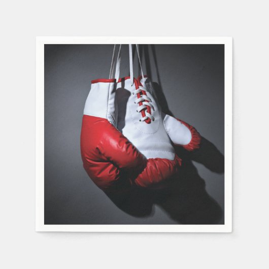 Serviette En Papier Boxing gloves (Devant)