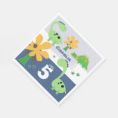 Serviette En Papier Boy Dinosaur Jurassic fête d'anniversaire (Coin)