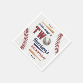 Serviette En Papier Boys Baseball 2e anniversaire (Coin)