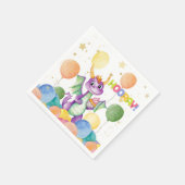Serviette En Papier Boys mignon Anniversaire de enfant Dragon moderne  (Coin)