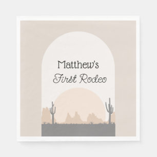 Serviette En Papier Boys Western Paper Napkin