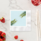 Serviette En Papier Branche de palmier (En situation)