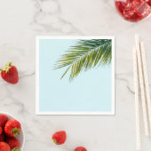 Serviette En Papier Branche de palmier (En situation)