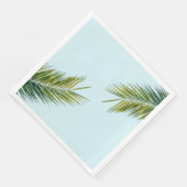Serviette En Papier Branche de palmier (Coin)