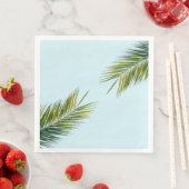 Serviette En Papier Branche de palmier (En situation)