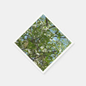 Serviette En Papier Branche of Dogwood Blossoms Spring Trees (Coin)