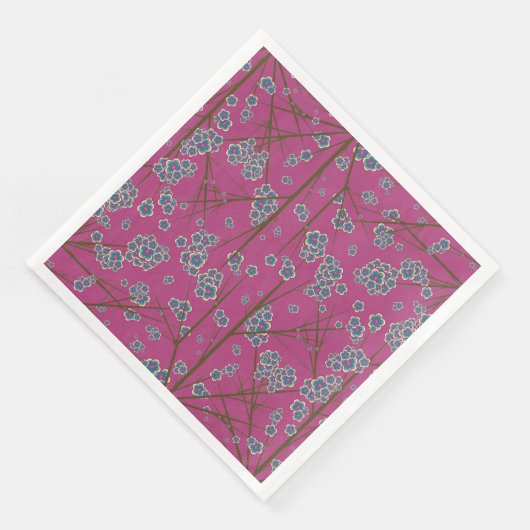 Serviette En Papier Branches particulières Boysenberry Papier Napkins (Coin)