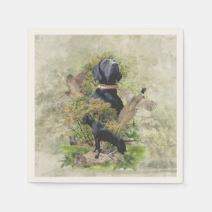 Serviette En Papier Braque allemand (GSP)      