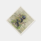 Serviette En Papier Braque allemand (GSP) (Coin)