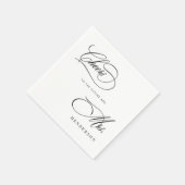 Serviette En Papier Bravo à l'avenir Mme Fête des mariées Brunch (Coin)