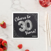 Serviette En Papier Bravo aux 30 ans ! Anniversaire 30 ans (En situation)