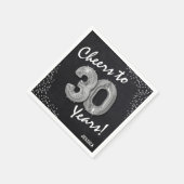 Serviette En Papier Bravo aux 30 ans ! Anniversaire 30 ans (Coin)