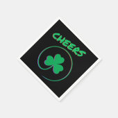 Serviette En Papier Bravo Irlande Shamrock de Clover Irlandais St Patr (Coin)