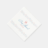 Serviette En Papier Bravo l'Amérique ! - Juillet Quatrième Cocktail Na (Coin)